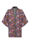 KIMONO VISCOSE MIDNIGHT GARDEN