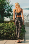 TOP CROPPED SHINY BRUXONA NOIR