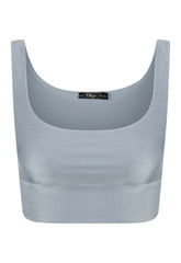 TOP CROPPED LYCRA ICE