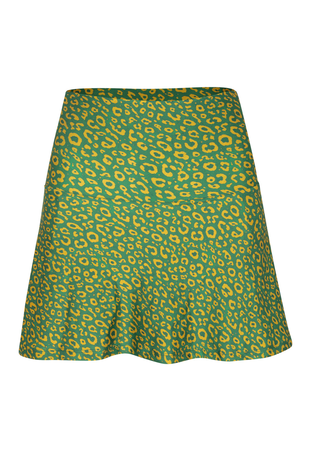 SAIA SHORTS SHINY LEOPARD GOLD