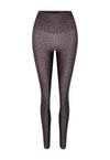 LEGGING SHINY LEOPARD COFFEE