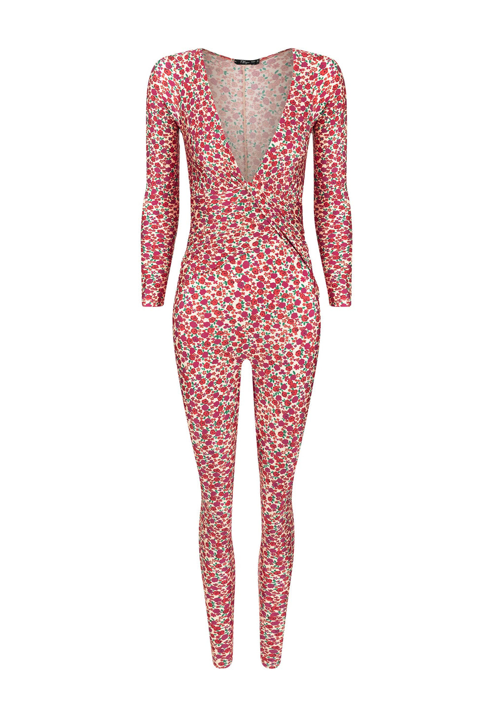 MACACÃO PHOENIX SHINY FLOWERS OFF WHITE