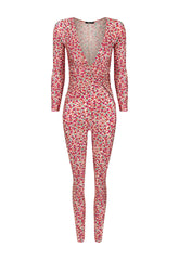 MACACÃO PHOENIX SHINY FLOWERS OFF WHITE