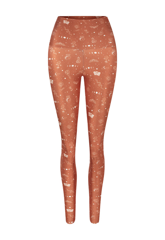 LEGGING SHINY BRUXONA DOURADA