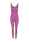 Macacão Lycra Felina Pink
