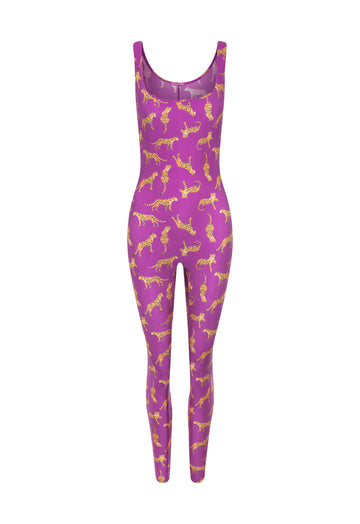 Macacão Lycra Felina Pink