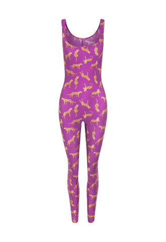 Macacão Lycra Felina Pink