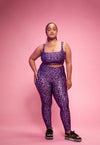 Legging Lycra Guepardo Purple
