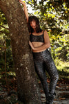 LEGGING SHINY GREY WILD