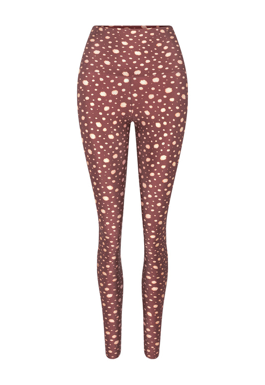 LEGGING SHINY CARAMEL BAMBI