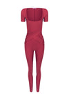 Macacão Lycra Carmin New Princess