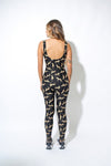 Macacão Lycra Felina Black