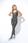 Macacão Lycra Felina Black