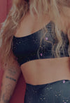 Top Cropped Cirré Black Luna